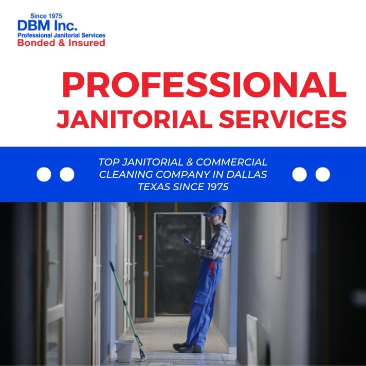 Commercial Carpet Cleaning — Dallas, Texas by DBM Janitorial Services