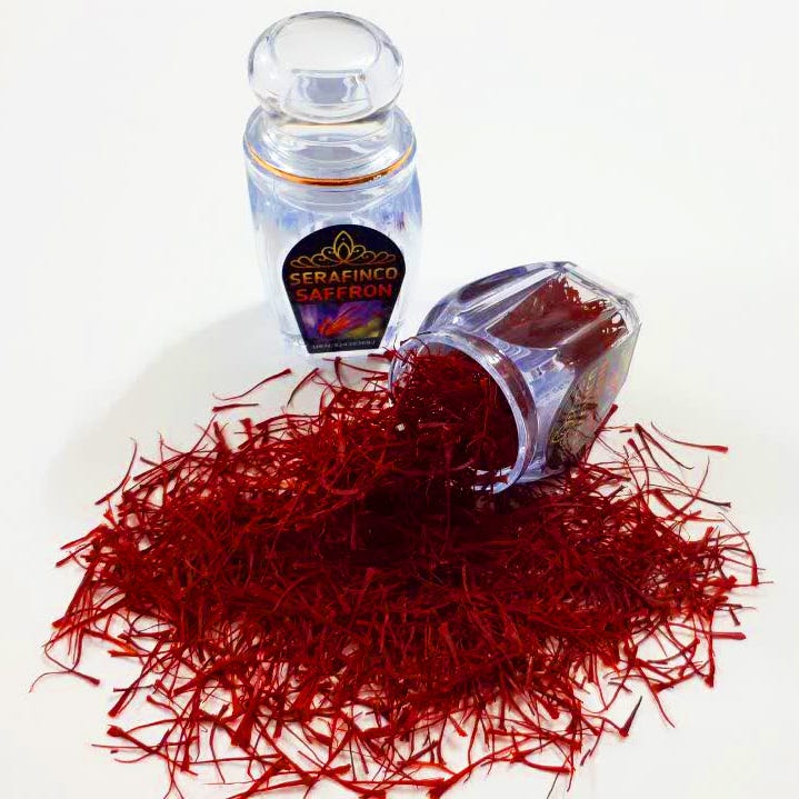 How can saffron be cooked in a simple and tasty manner? by Serafinco