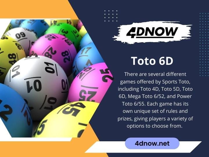 sports toto. Winning Big with the Right Type of 4D… by 4D Now Jun