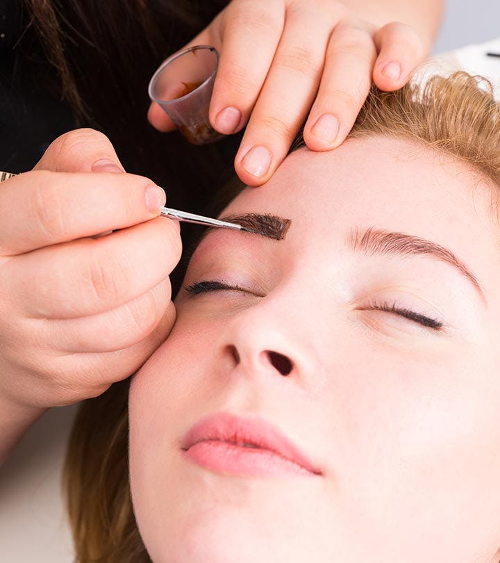 Eyebrow Tinting Longevity, Procedure and Cost by Glitzy Lashes Medium