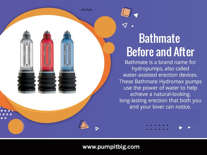 Bathmate Before and After Pumpitbig Medium