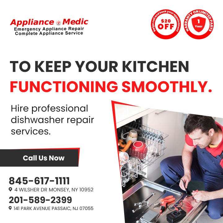 Is Your Whirlpool Dishwasher Not Draining? Here’s How to Fix It by Appliance Medic Medium