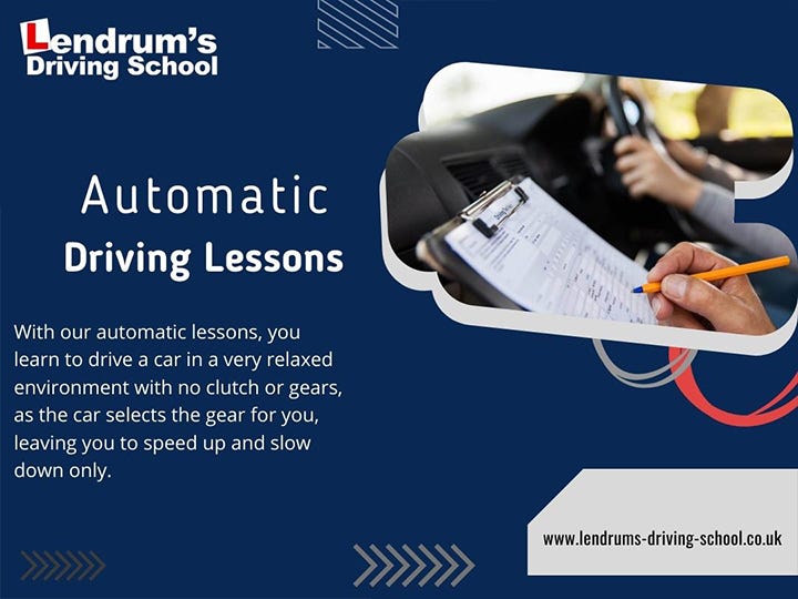 Automatic Driving Lessons Plymouth by Lendrums Driving School