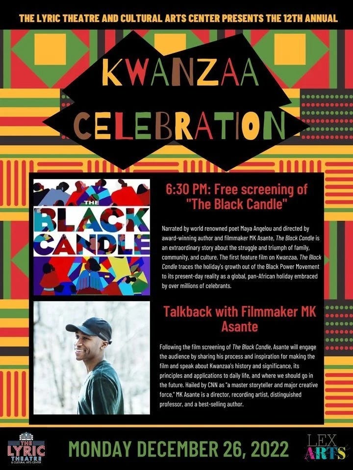 “The Black Candle” By MK Asante. “The Black Candle by MK” is a film