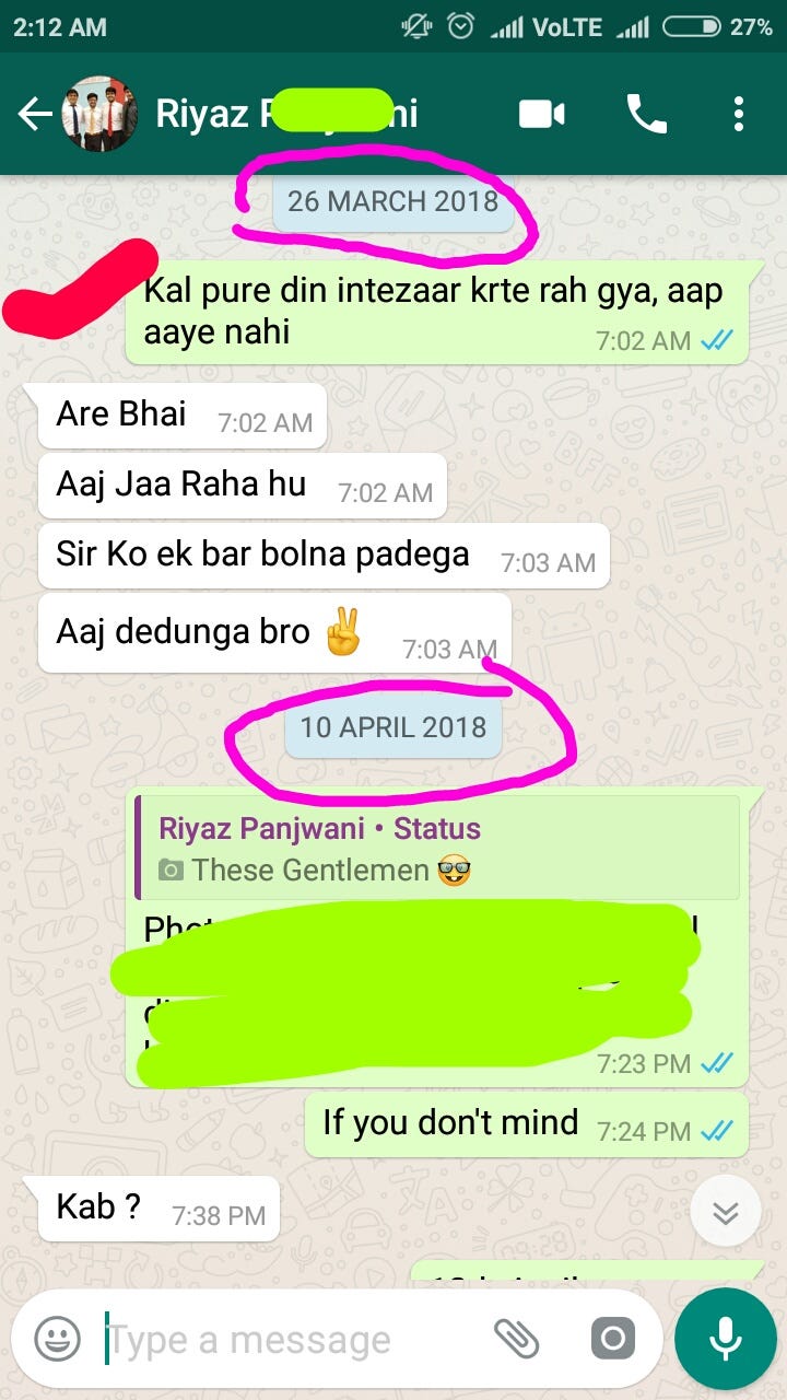 How to delete old WhatsApp messages for everyone even after many day? 