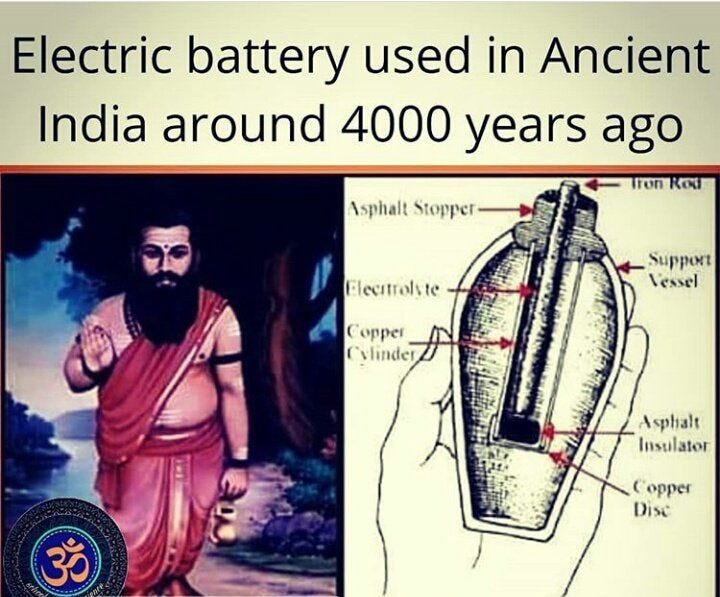 Rishi Agastya — Father of the Electric Battery — The First Electric
