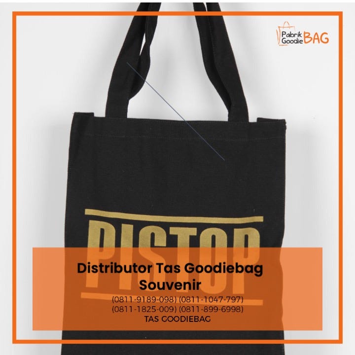 Distrienirbutor Tas Goodiebag Souvenir Distributor Tas Spunbond Murah