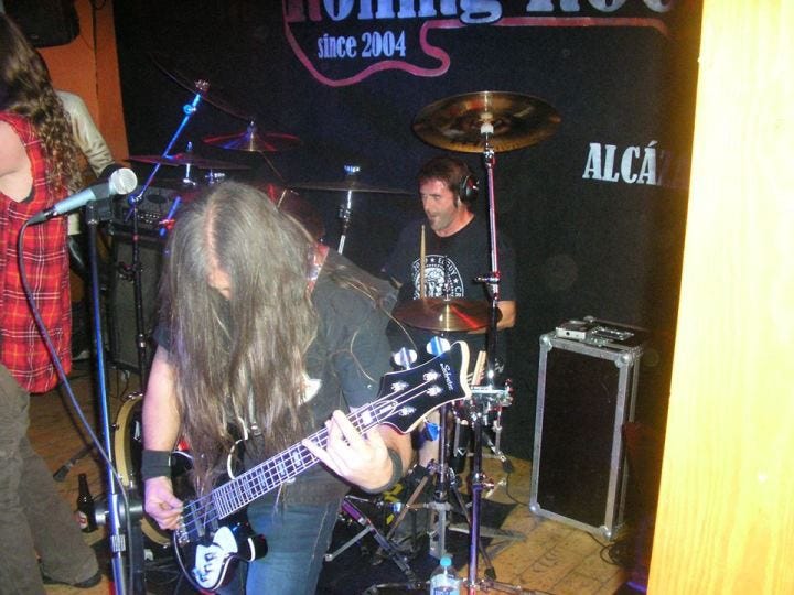 Grapeshot Final concurso de bandas Rolling rock bar by Metal