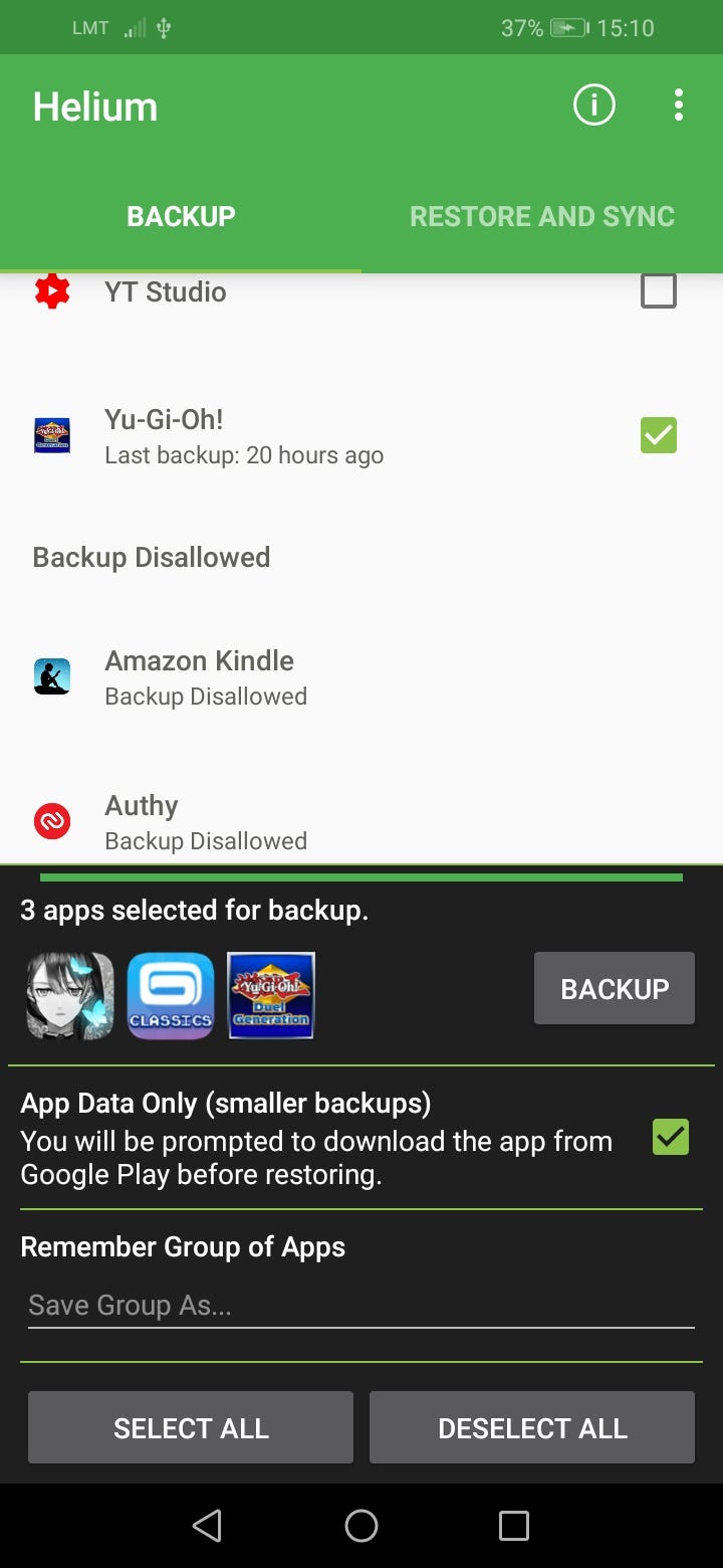 How I Backup Android Game Save Files by PhantomDogman Medium