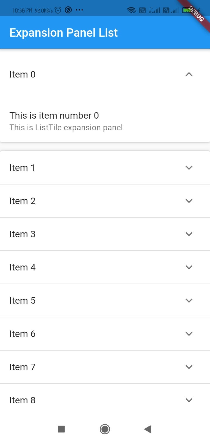 Expansion Panel List In Flutter.. Easy and quick guide to implement the