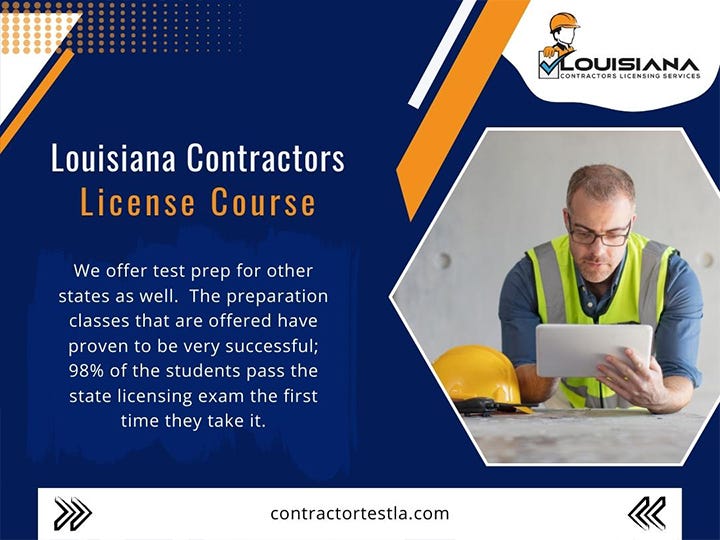 Louisiana contractor license. Get Your Professional Contractors… by