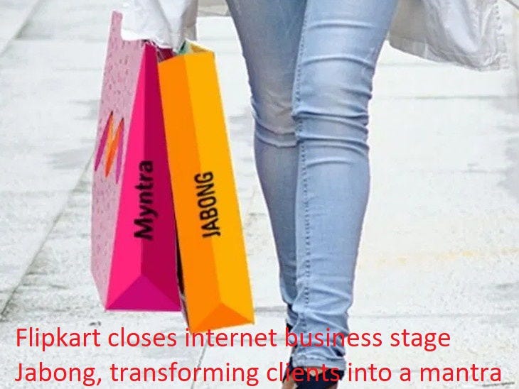 Flipkart closes business stage Jabong, transforming clients