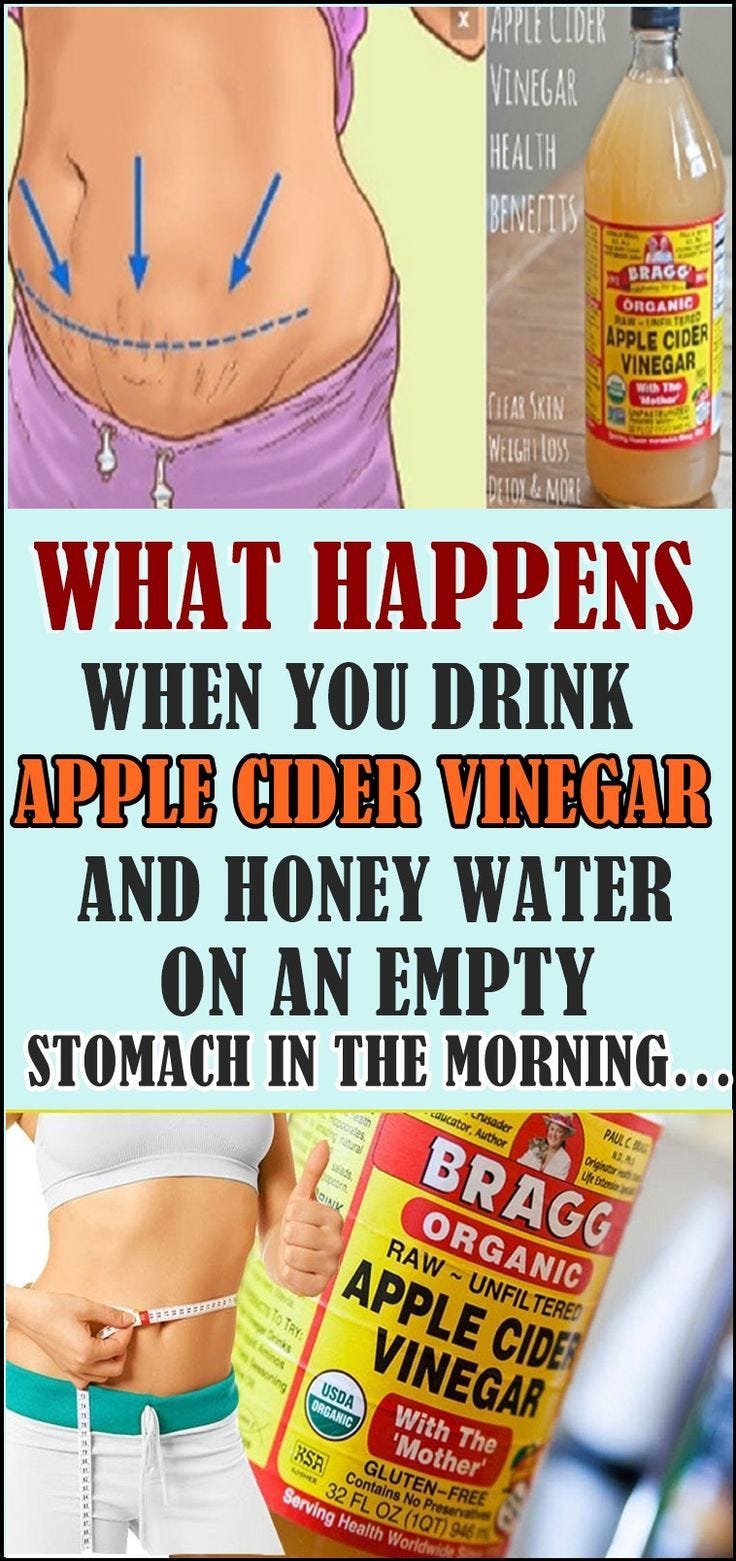 What Happens When you Drink Apple Cider Vinegar And Honey Water On An