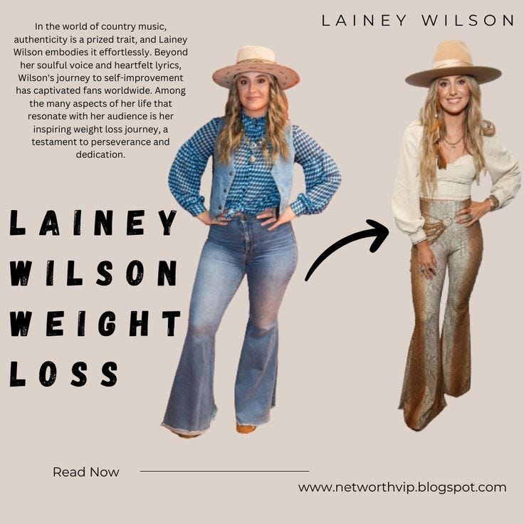 Unveiling the Journey Lainey Wilson's Inspiring Weight Loss Story by(07)