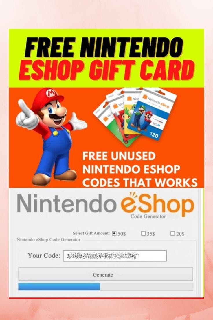 How To Get A Free 50 Nintendo Code Instantly by Jeff Medium