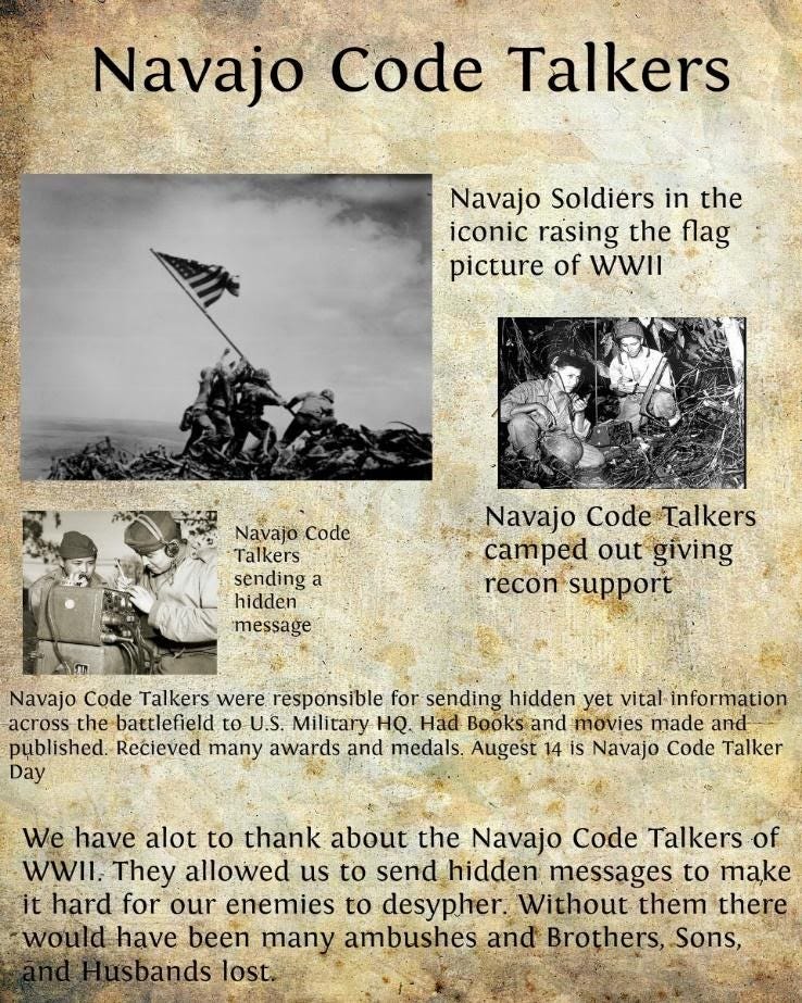 The Navajo Code Talkers — Research Paper by Gabriella Jade Medium