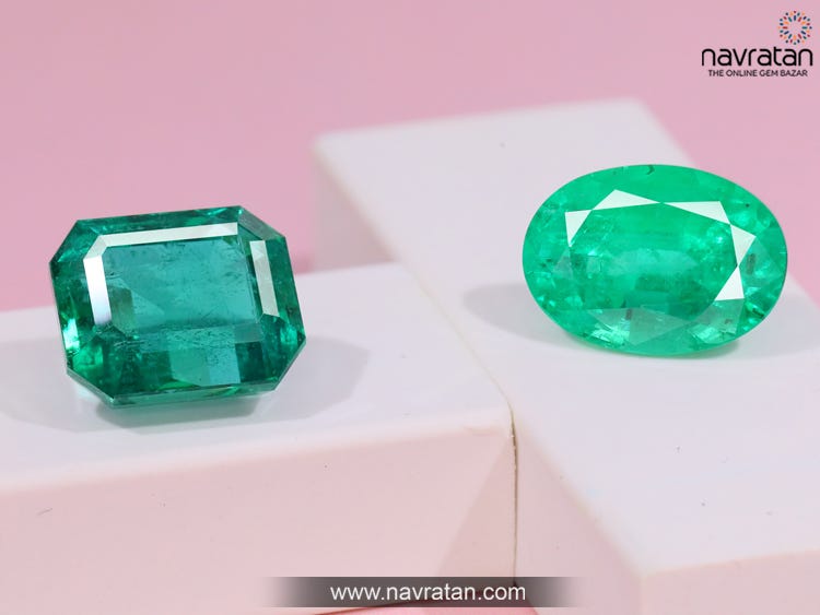 What are the major differences between Emerald and Green Sapphire? by
