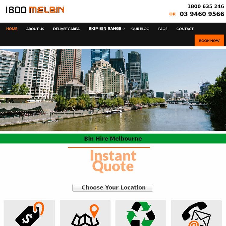 Skip Hire Melbourne Bin hire melbourne Medium