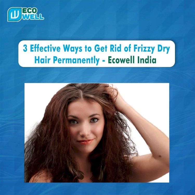 3 Effective Ways to Get Rid of Frizzy Dry Hair Permanently Ecowell