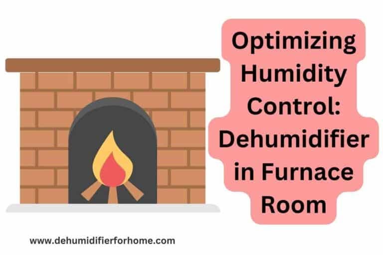 Optimizing Humidity Control Dehumidifier in Furnace Room