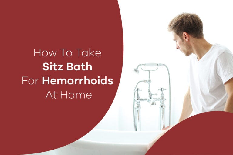 How to Take Sitz Bath for Hemorrhoids At Home by Laserpiles Medium