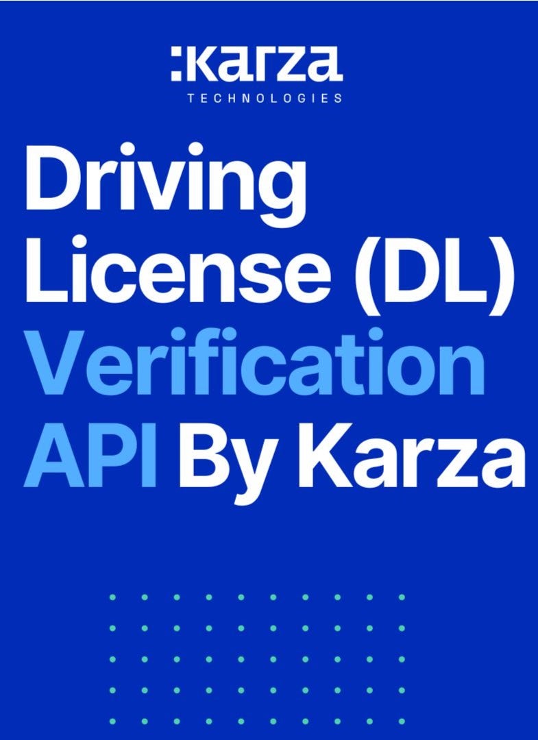 DL Verification API By Karza Ensuring A Simplified Onboarding