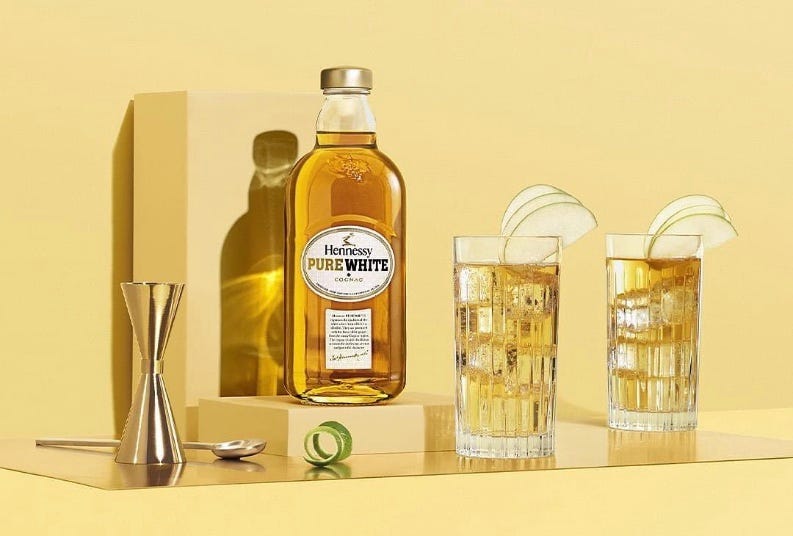 A Journey Into The Excellence Of HandPainted White Hennessey Cognac