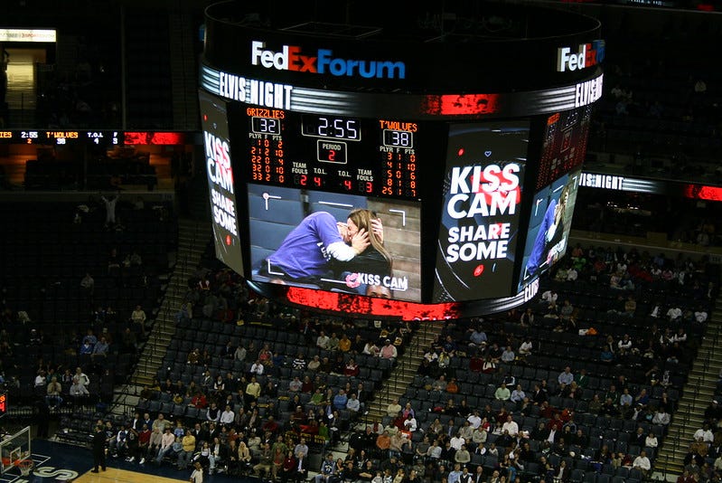 Getting Dumped after the Kiss Cam What I Learned about Being Part of