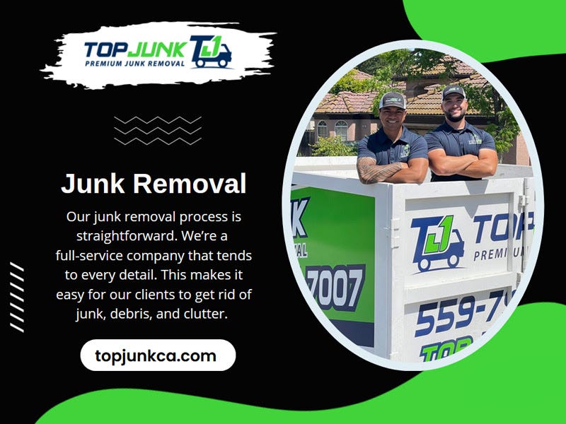 Junk Removal Clovis by Top Junk Premium Junk Removal Jun, 2023 Medium