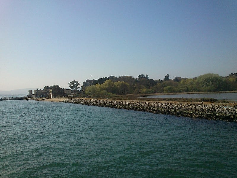 Brownsea Island, Poole Harbour. A nature reserve with an important