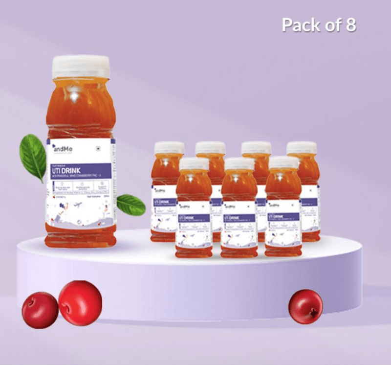 andMe Cranberry Juice UTI Drink Product Adda Medium
