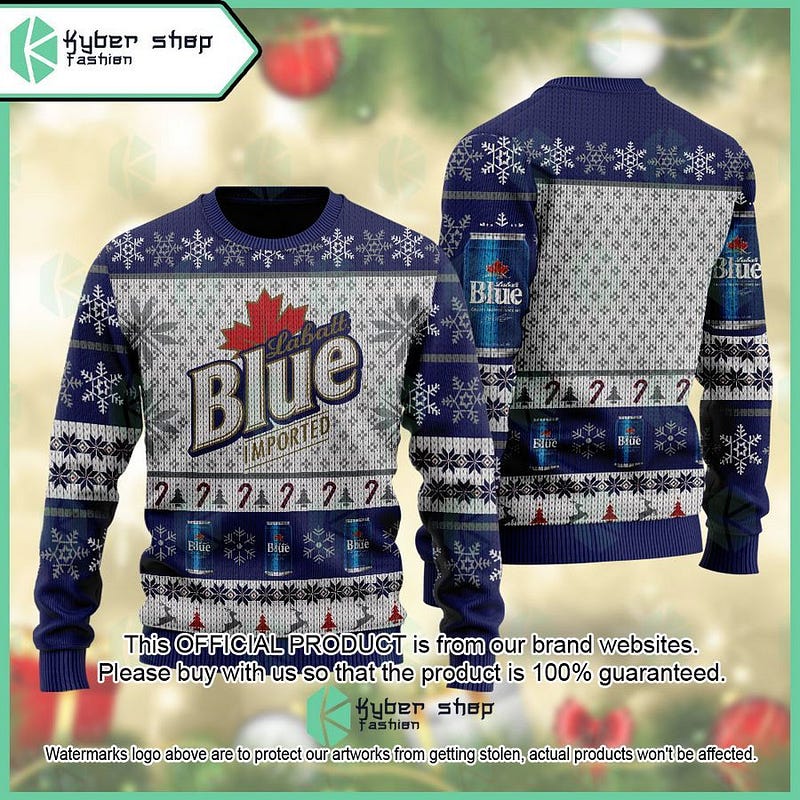 Labatt Blue Sweater. As a buyer, you want to make sure the… by