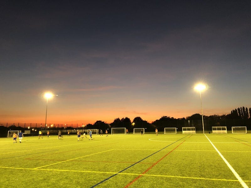 What football means to me. I started playing football when I was 9