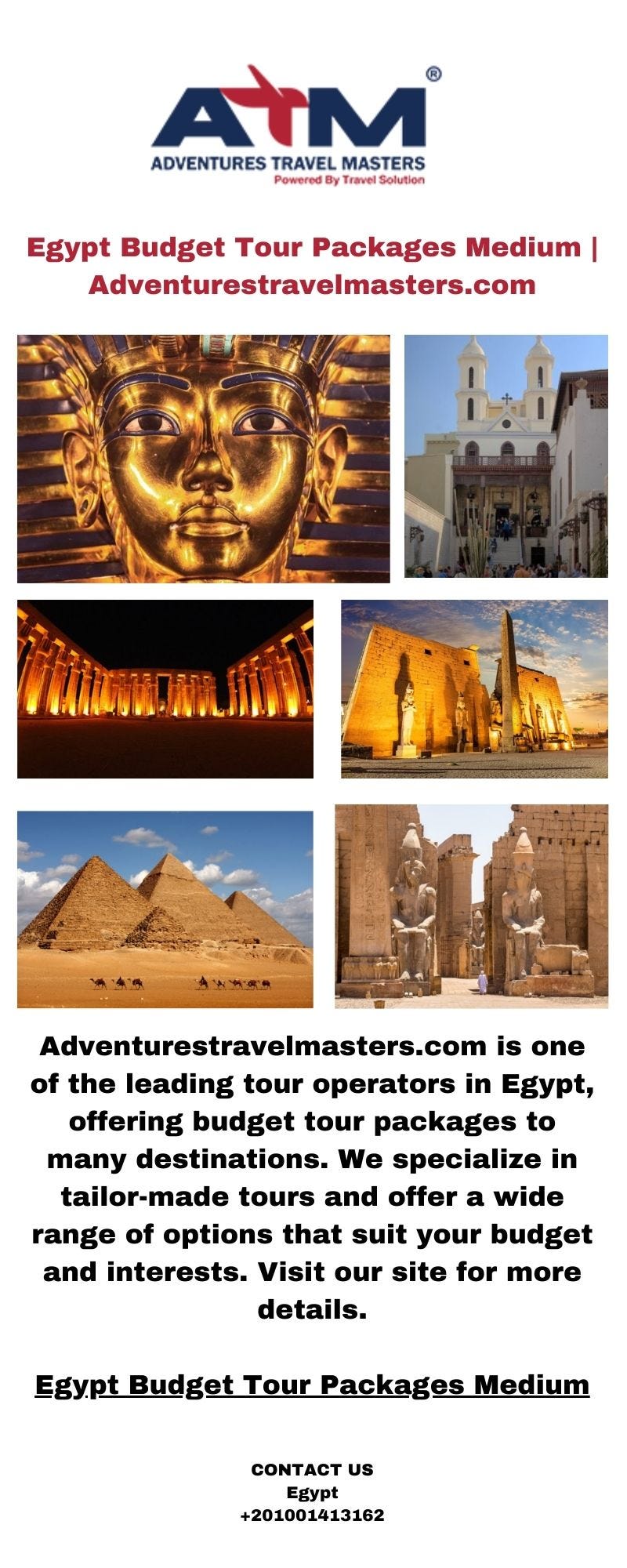Egypt Budget Tour Packages Medium