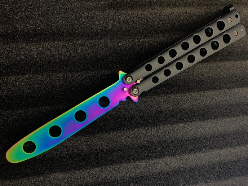 What is a trainer butterfly knife? by Zee Zare Medium
