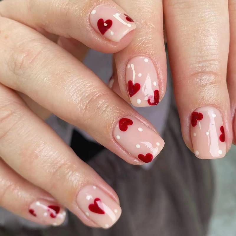 Love is in the Nails Valentine’s Day Nail Art Ideas for a Romantic