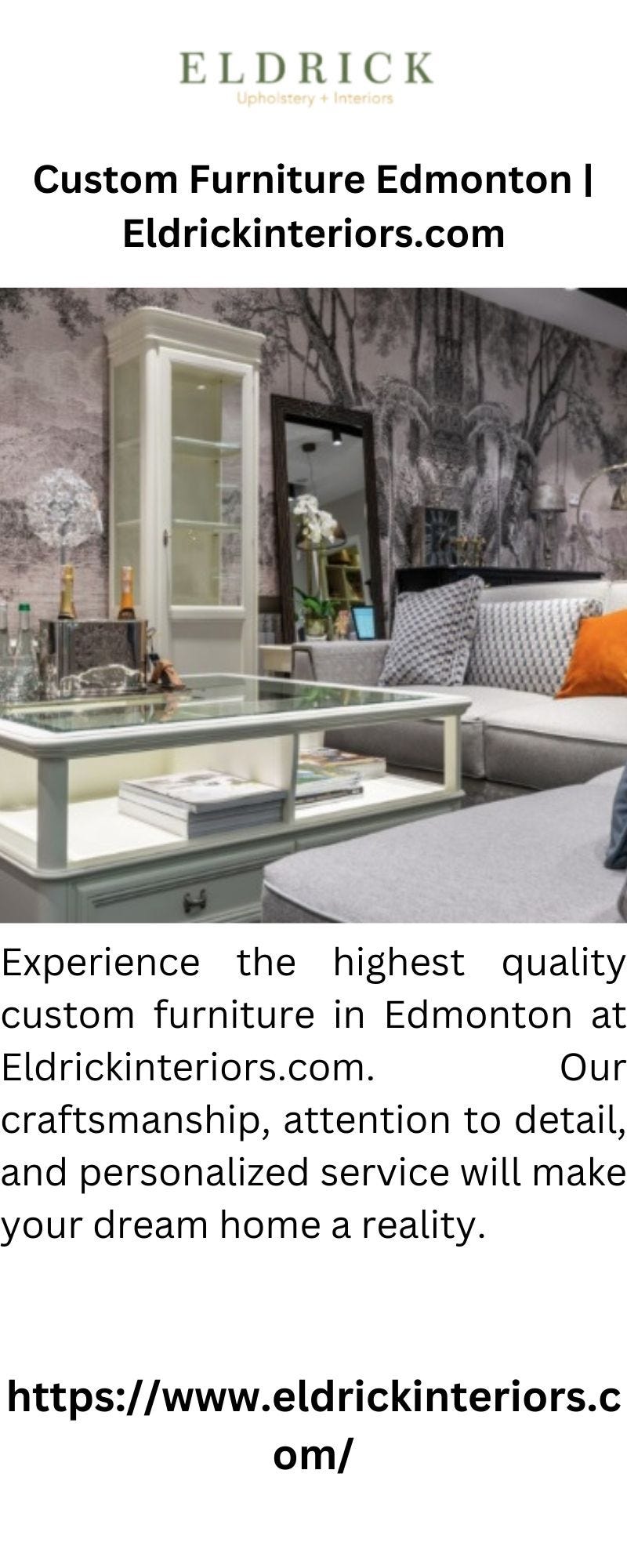 Custom Furniture Edmonton Eldrickinteriors Medium