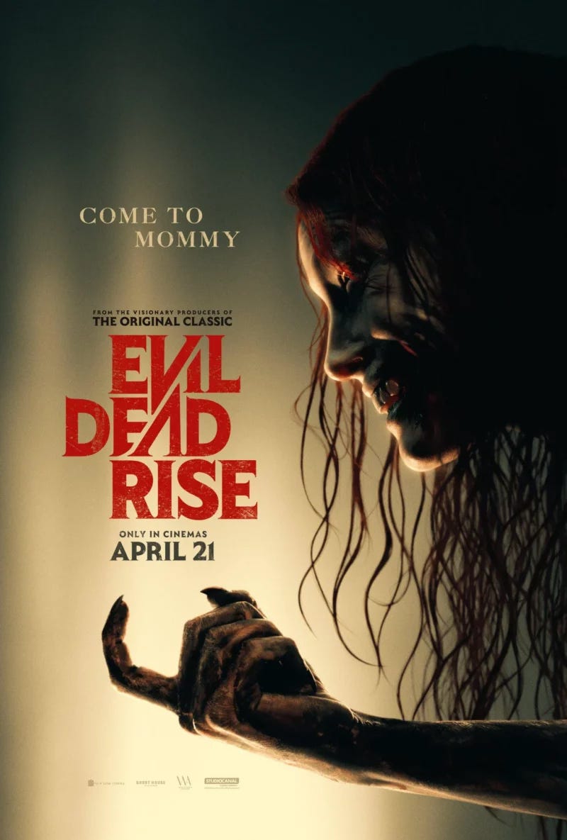 It’s The Evil Dead! Sort of…. Evil Dead Rise (2023) Movie Review by