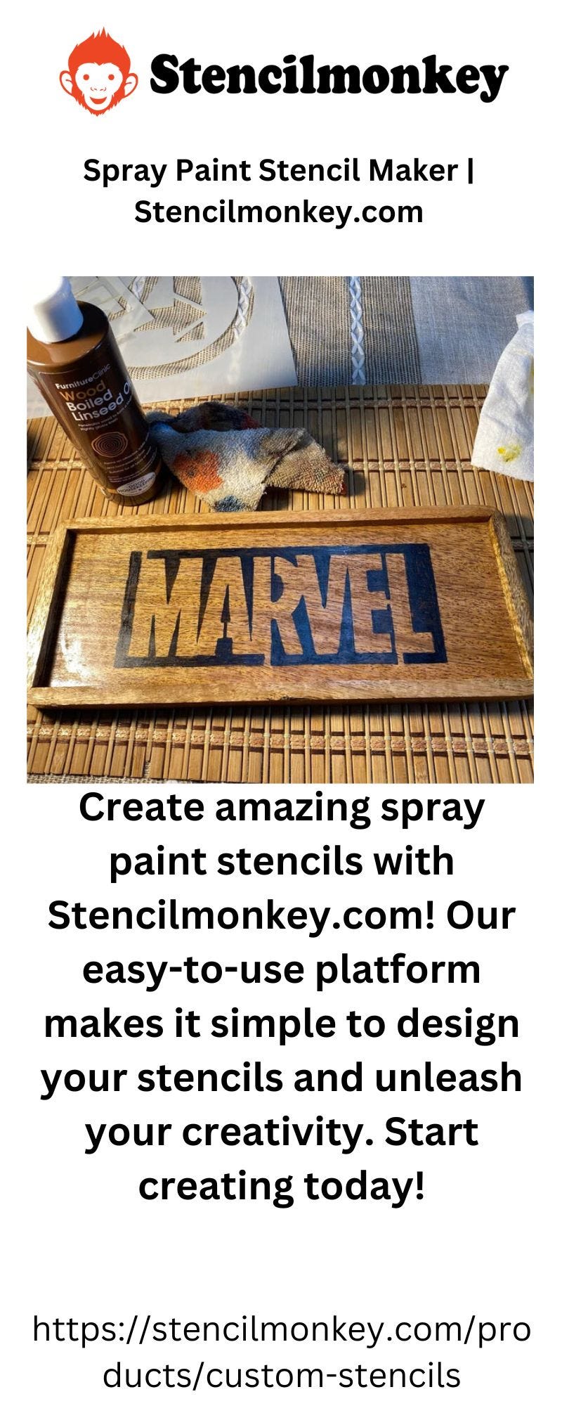 Spray Paint Stencil Maker stencilmonkey Medium