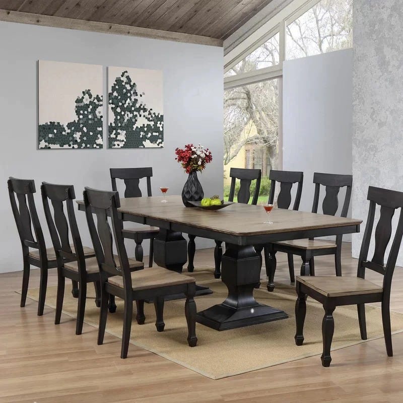 8 Seater Dining Table, 8 Seat Dining Table Set, Square Dining Table Seats 8 GKW Retail Medium