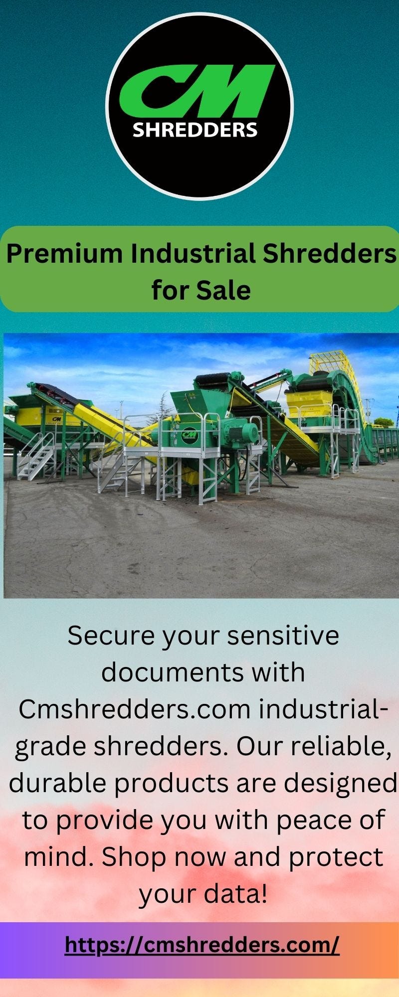 Premium Industrial Shredders for Sale cmshredders Medium