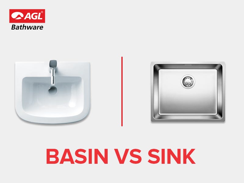 What is the difference between sink and wash basin by Aarohi Ahuja