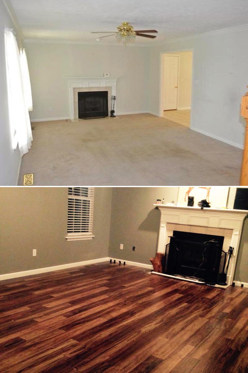 Dramatically increase the value of your home with some simple flooring