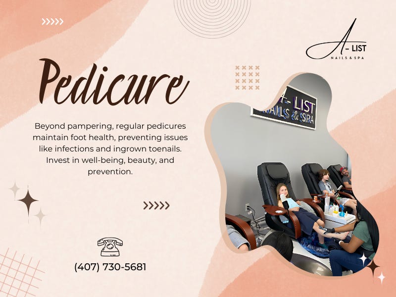 Pedicure near me. Elevate Your Style With Every Step… by AList Nails