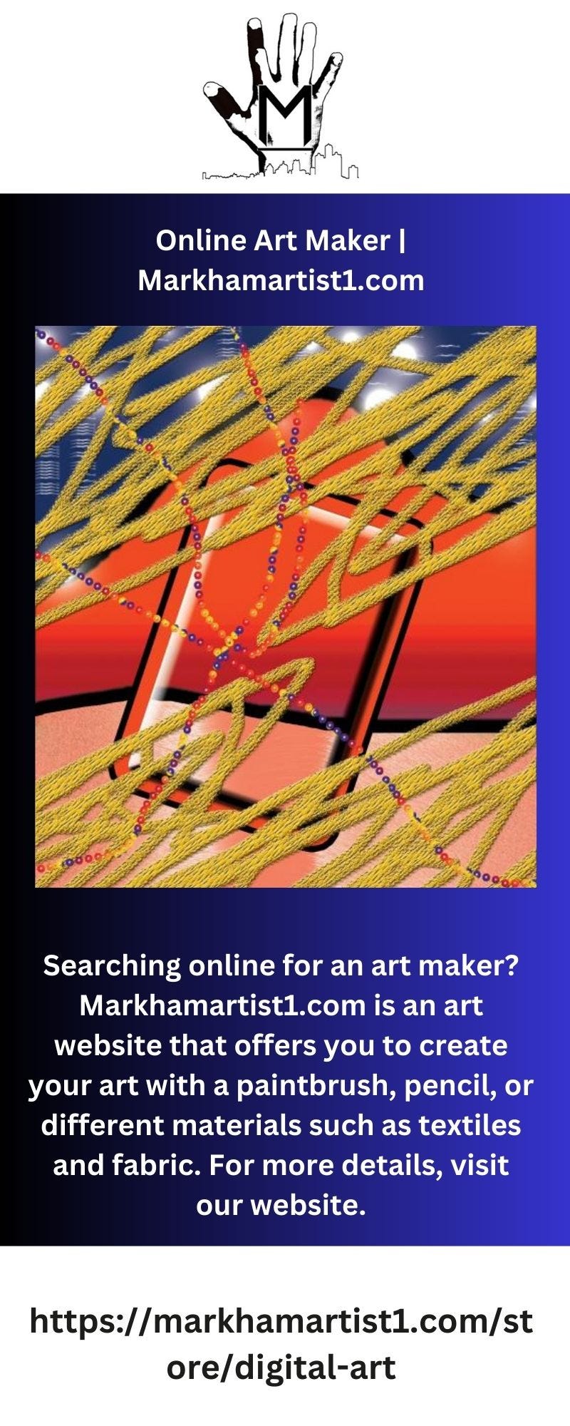 Online art Art Maker Markhamartist