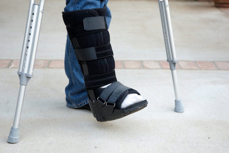 Yes, You Need Crutches with a Walking Boot by Stacey Anderson Medium