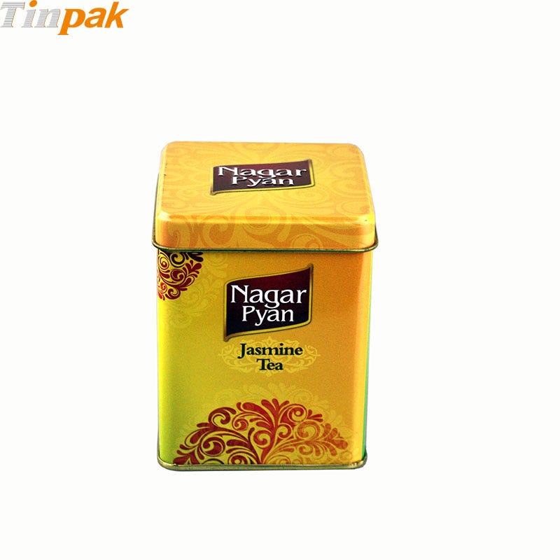 Usefulness Decorative Tea tin containers for storing Tea by tinpak