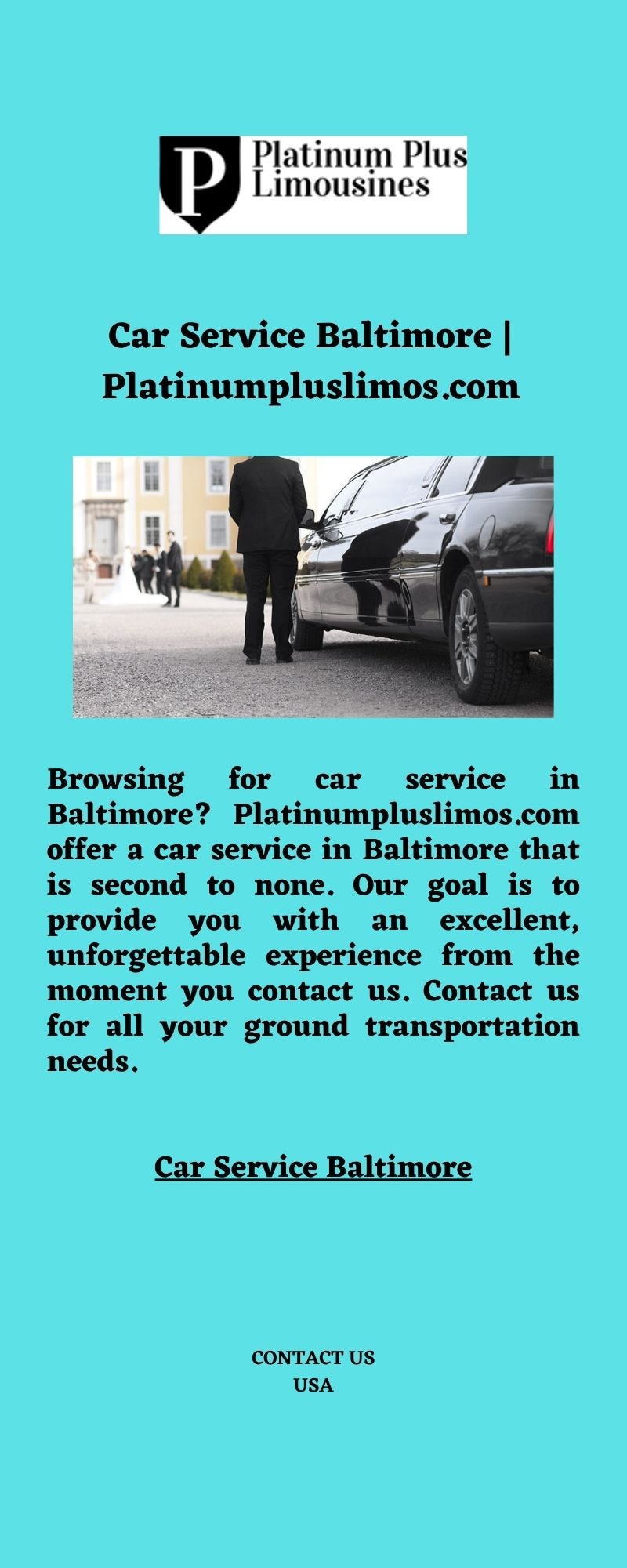 Car Service Baltimore Platinum plus