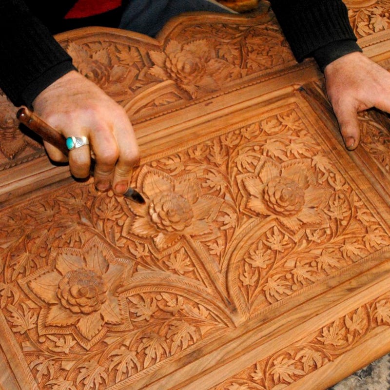 The Art of Wood Carving in Kashmir Craftsmanship and Ornate Designs