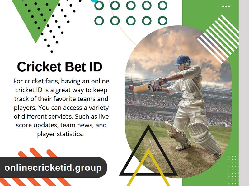 Cricket Bet Id. Why Purchase A Cricket Bet ID? 5… by Online Cricket